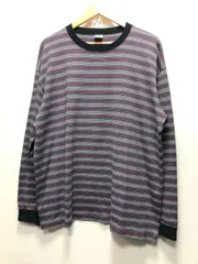 516020 CALEE L/S TEE DROP SHOULDER NARROW PITCH BORDER L/S CUTSEW ボーダー ロンT L Tシャツ キャリーのサムネイル