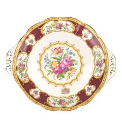 ロイヤルアルバート レディハミルトン プレート 皿 食器 花柄 ケーキ皿
