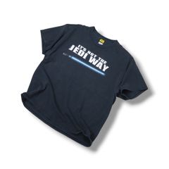 STAR WARS Jedi Way Movie T-Shirt - Official Merchandise Black 840