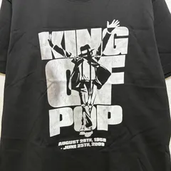 新品 マイケルジャクソン Michael Jackson L〜XLサイズ相当 アーティストTシャツ バンドTシャツ ミュージックTシャツ バンティー キングオブポップ ロック 半袖 夏物 夏服 プリント グラフィック アメカジ アメリカ USA アメリカンのサムネイル