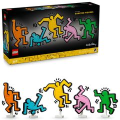 キース・ヘリング バランスゲーム 木製ブロック 18個 インテリア