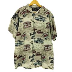American Summer Clothing Company 総柄ポロシャツ - メルカリ