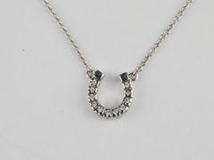 STAR JEWELRY K18 ホースシュー ネックレス - メルカリ