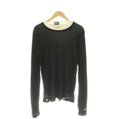 DIESEL】ディーゼル ドローコード付き ラインスリーブ ロンT 0306 