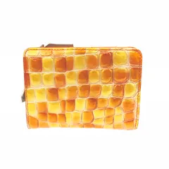 COCCO FIORE コッコフィオーレ 財布  二つ折り エナメル マンダリン    オレンジ レディース / 240001205733のサムネイル