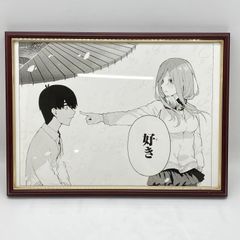 五等分の花嫁 中野三玖 春場ねぎ先生サイン入り複製原稿 No855 - メルカリ
