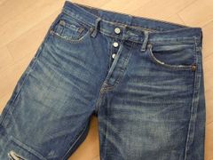 フルネルソン デニム セルビッチ Lot 5011 W30 濃紺 ヒゲ ハチノス 