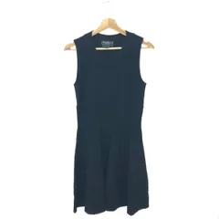 Salvatore Ferragamo サルヴァトーレフェラガモ ノースリーブニットワンピース サイズ:M     ブラック レディース / 240001206462のサムネイル
