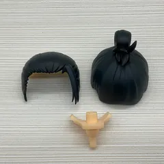 現状品　ねんどろいど 夏油傑 スーツVer. 　髪パーツ　ヘアパーツ　黒髪　男の子　小傷、使用感あります　呪術廻戦　写真にあるもののみバラ売り不可