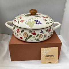 【新品未使用】希少廃盤品 エジリー フルータスコレクション ホーロー 4点セット 新品未使用】希少廃盤品 エジリー フルータスコレクション ホーロー 4