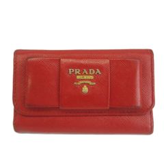 PRADA サフィアーノレザー 6連キーケース ボルドー - メルカリ