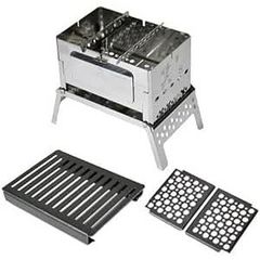アストロプロダクツ AP コンパクトツールボックス形ステンレスBBQ