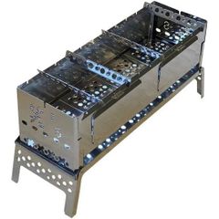笑's (ショウズ) コンパクト焚き火グリル 『B-GO-WING』 B5サイズ