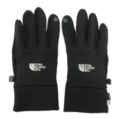 ザノースフェイス THE NORTH FACE イーチップグローブ Etip Glove 手袋 5本指 フリース ロゴ S 黒 ブラック NN61434 /XZ ■GY99のサムネイル