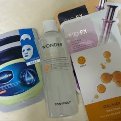 【新品】韓国コスメ スキンケアセット トニモリ 大容量化粧水 ＆ シートマスク5枚