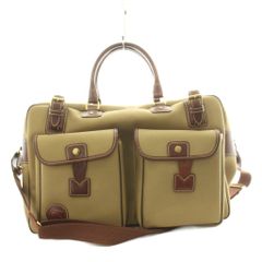新品フォッシル大型ガーメントバッグ ボストンバッグ コットン 