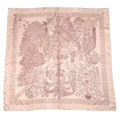 未使用級 HERMES エルメス カレ90 LES CHEVAUX DES MOGHOLS ムガル王朝