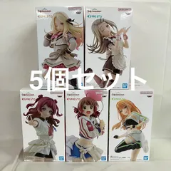 未開封 学園アイドルマスター ESPRESTO 花海咲季 他 フィギュア 5個セット SF6112 c107