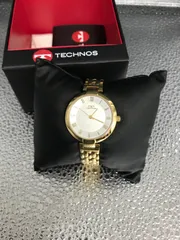 AOK TECHNOS ゴールドカラー　腕時計　T6898GS レディースクオーツのサムネイル