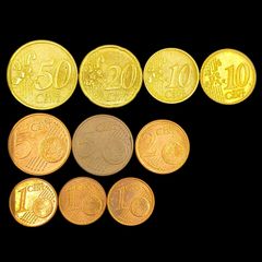 ☆ ​外国コイン ユーロセント 10枚セット 海外古銭 硬貨 額面1.44