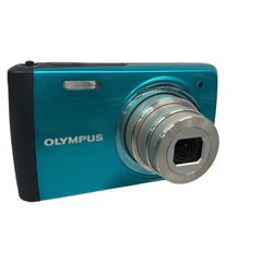 動作良好】OLYMPUS μ1060 ブルー バッテリー・充電器付き - メルカリ