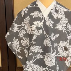 道行きコート 総絞り 明るいグレー - メルカリ