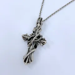 M.s collection エムズコレクション ネックレス ソーンシリーズ ブランブルクロスペンダント シルバー925 メンズ アクセサリー DF19280■のサムネイル