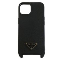 大値下PRADA サフィアーノトライアングル スマホショルダー iPhone15