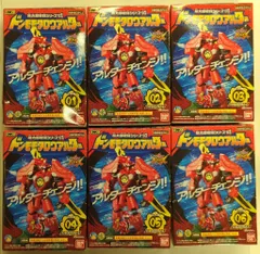 バンダイ ミニプラ/暴太郎戦隊シリーズ01 ドンモモタロウアルター 暴太郎戦隊ドンブラザーズ 全6種セット ミニプラ/ドンモモタロウアルター