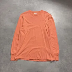 GQ5642◇AIMÉ LEON DORE : ロゴ刺繍 長袖Tシャツ◇M◇ピンクオレンジ系 エメレオンドレ ロンTのサムネイル