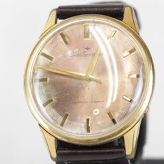 SEIKO アンティーク 1950年代 初期型Sマーク19石宝石14k金張 稼動