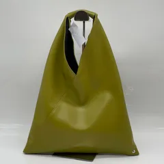 BN9089□MM6 Maison Margiela ジャパニーズトートバッグ スモール グリーン系 内タグ革見本有のサムネイル