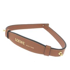未使用級✨】LOEWE ロエベ ブランデッド ショートストラップ ブラック