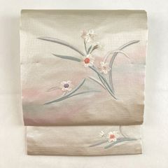 夏帯 名古屋帯 絽 杜若 あやめ - メルカリ
