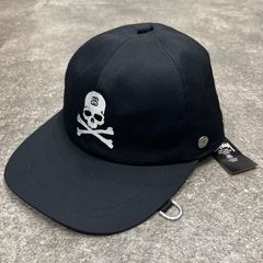 未使用 STUSSY × mastermind JAPAN 6 Panel Ballcap 6パネルボールキャップ 帽子 ステューシー × マスターマインドジャパン ブラック （16013M）