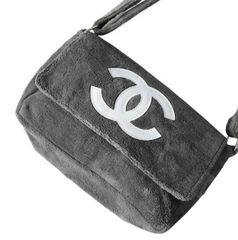 シャネル ノベルティ ショルダーバッグ バッグ グレー 【未使用】 BTS