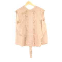 Drawerバックリボン 半袖カットソー ネイビー フレア - メルカリ