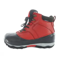 ザノースフェイス THE NORTH FACE NF1285 トレッキングシューズ 靴 レザー ロゴ 26cm 赤 レッド 黒 ブラック ■GY11 /MQのサムネイル