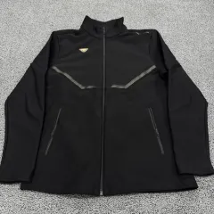 正規品/M(95) ディナフィット ブラック ジップアップ ジャケット BBのサムネイル