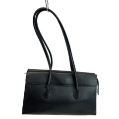 FURLA トート ショルダー 肩掛け バッグ レザー ブラック - メルカリ