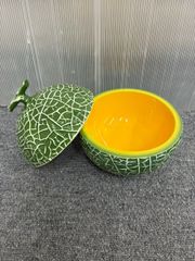 □ SEYEI メロン 陶器 セーエー インテリア ビンテージ ボウル 長期