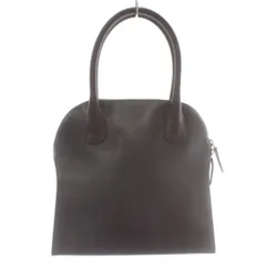 ジョルジオアルマーニ GIORGIO ARMANI ハンドバッグ ショルダー 2WAY レザー ロゴ 型押し バーガンディ /XZ ■GY11のサムネイル