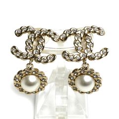 CHANEL ココ ビジュー イヤリング CCロゴ トーン - メルカリ