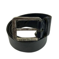 美品】DIESEL イタリア製牛革ブラック メンズベルト - メルカリ