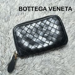 BOTTEGA VENETA ボッテガ コインケース・小銭入れ 黒 A990 - メルカリ