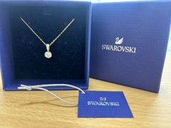 SWAROVSKI スワロフスキーネックレス 5428432 ゴールド×シルバー 