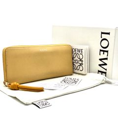 ✨美品✨ ロエベ ノット ジップアラウンドウォレット 長財布 ベージュ 