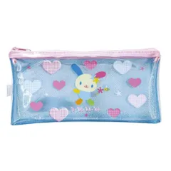 【メール便】ウサハナ ペンポーチ キラキラ フラットペンケースN サンリオ エムプラン 新学期準備文具 筆箱 小物入れ キャラクター グッズ のサムネイル