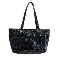 タグ有り‼️】COACH コーチシグネスチャートートバッグブラックF17728 
