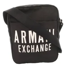 アルマーニエクスチェンジ A/X ARMANI EXCHANGE ショルダーバッグ クロスボディ ロゴ プリント ナイロン バイカラー 黒 ブラック /FF ■GY18のサムネイル